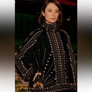 FARM RIO NWT HTF LEOPARD DESIRE REVERSIBLE PUFFER JACKET 🐆